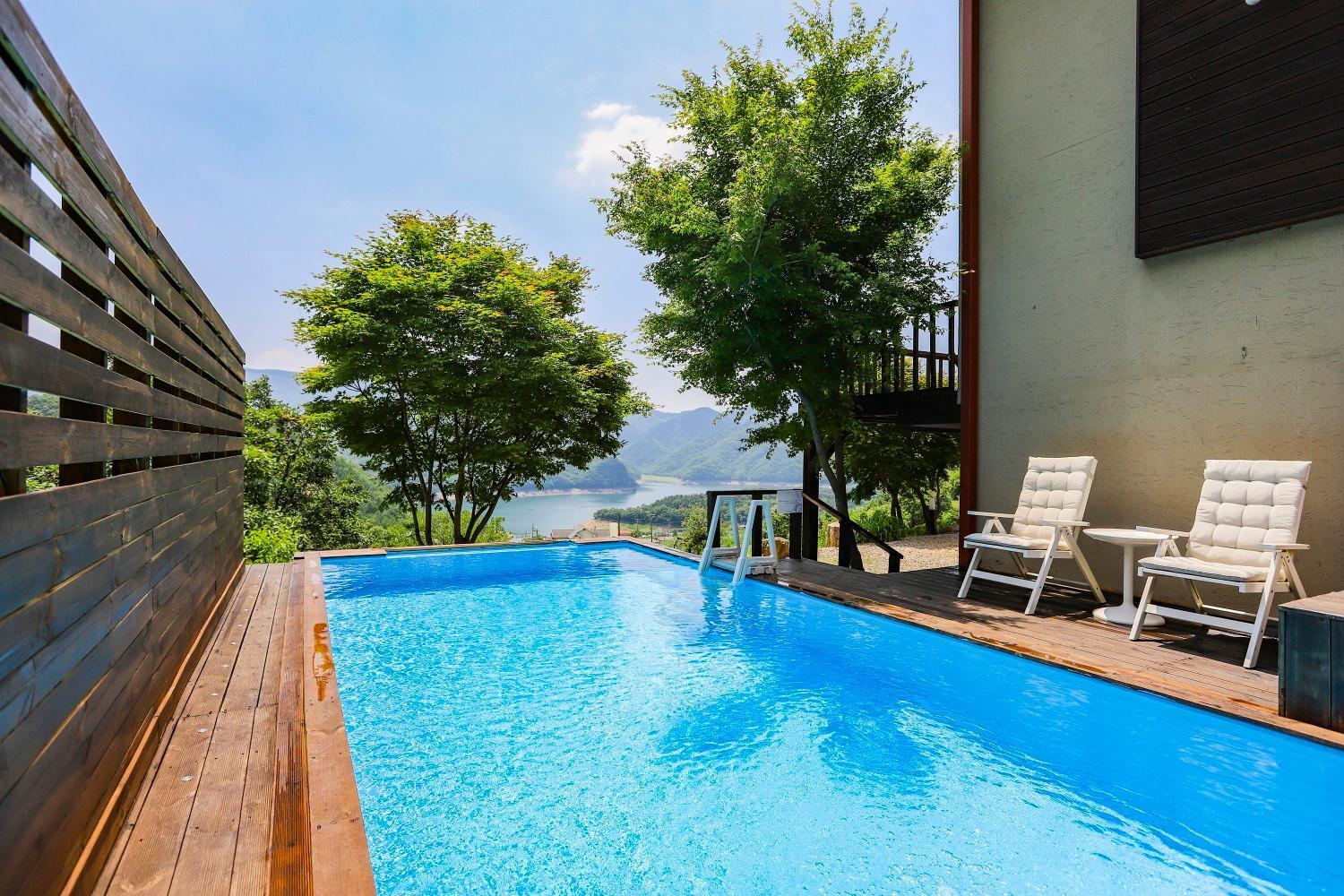 Penatess Pool Villa Chungju Extérieur photo