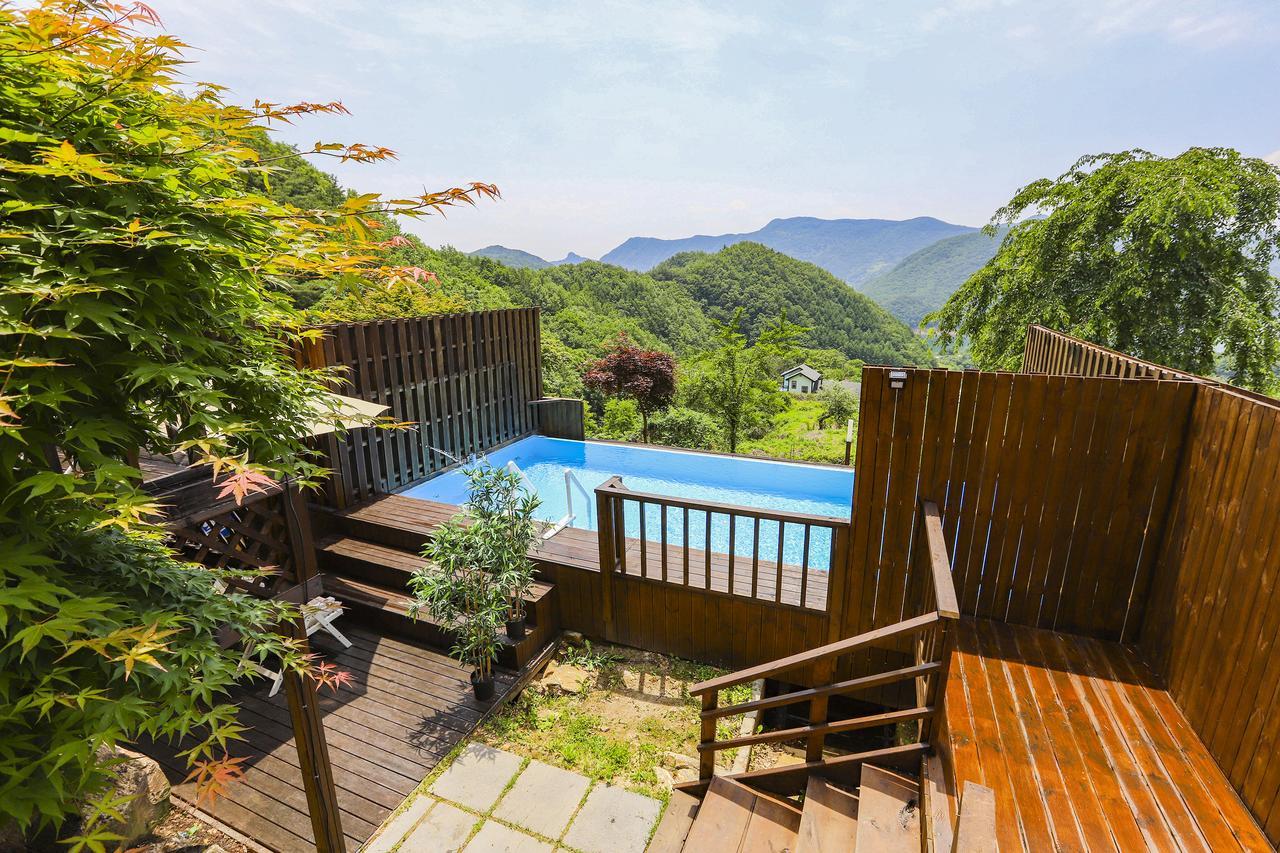 Penatess Pool Villa Chungju Extérieur photo